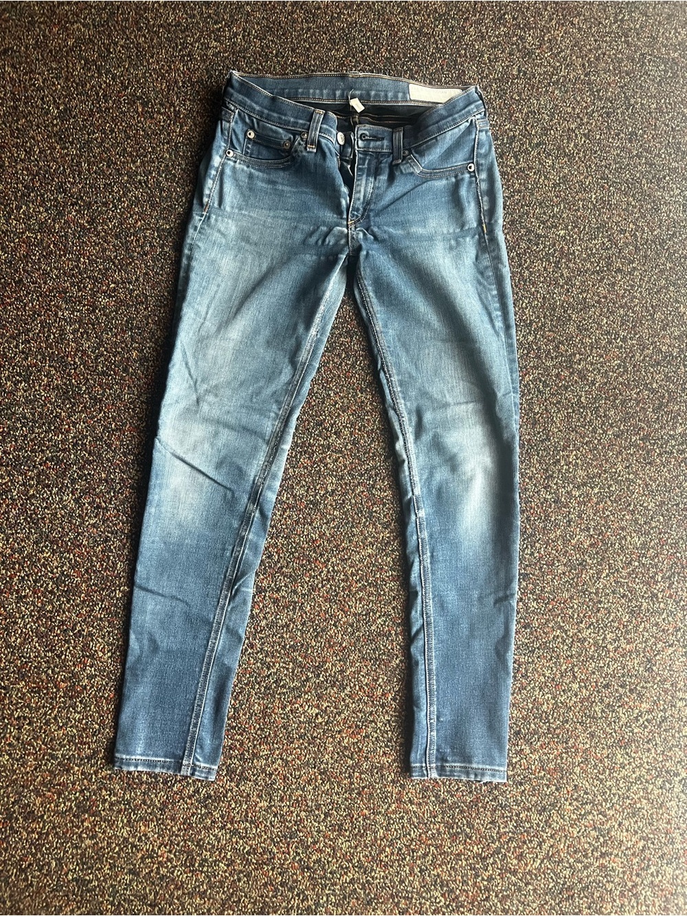 Rag & Bone Women's Blue Skinny Jeans